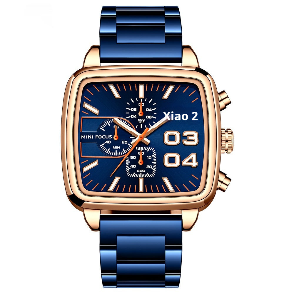 Multifunktionale wasserdichte Quarz-Uhr für Herren – Bild 2 | LuxeStyle