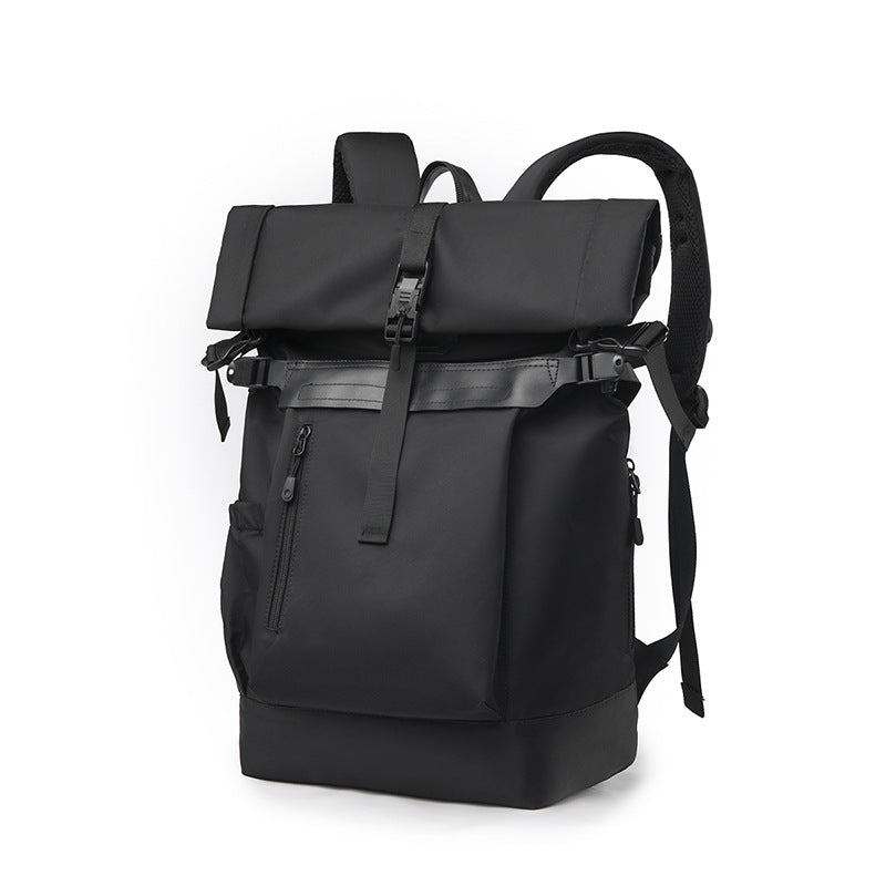 Schwarzer Herren-Reiserucksack | LuxeStyle