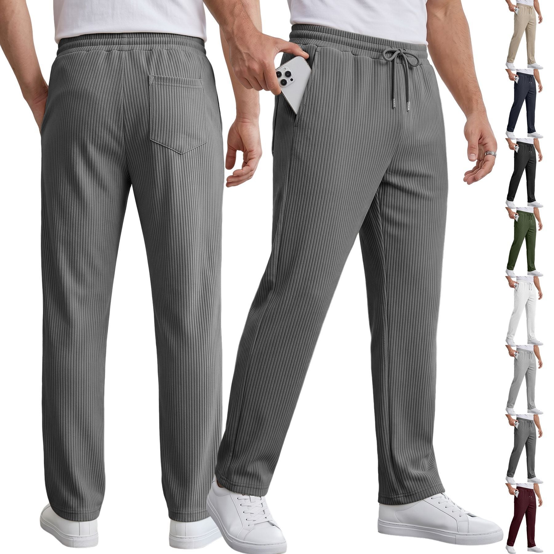 Weite Cordhose für Herren