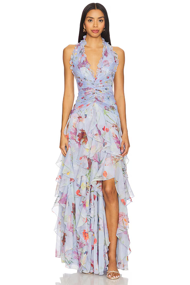Asymmetrisches Kleid
