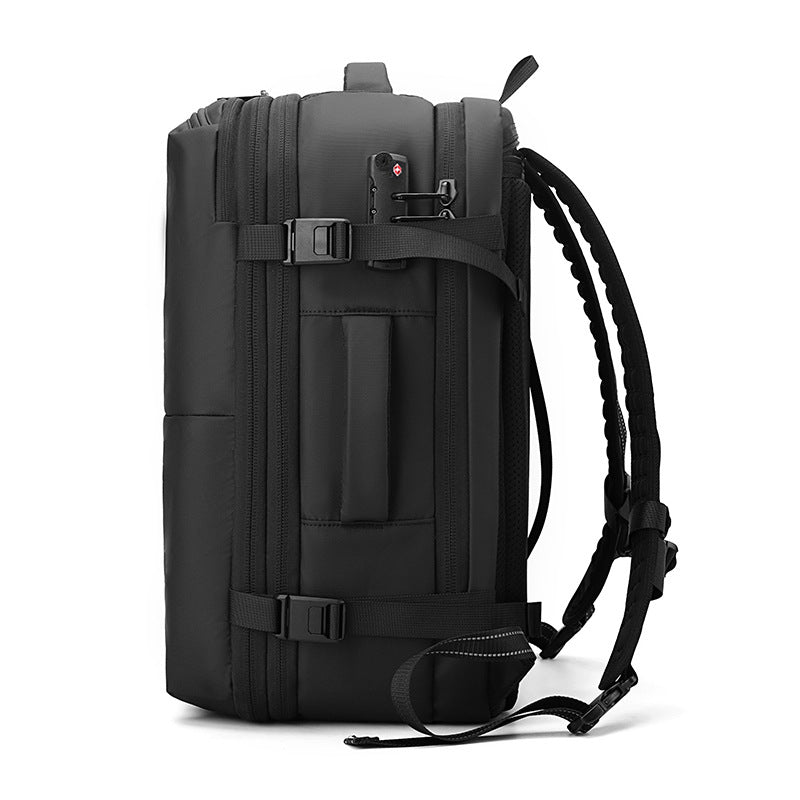 Businessrucksack mit Luftpolster, wasserdicht – Bild 3 | LuxeStyle