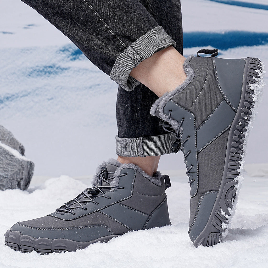 Outdoor Herrenschuh 5-Zehen, Baumwoll-Polster, Gummisohle – Bild 2 | LuxeStyle