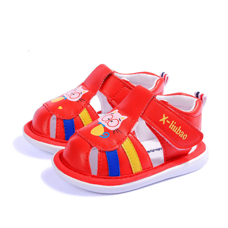 Weiche, rutschfeste Kinderschuhe mit Klettverschluss – Bild 3 | LuxeStyle