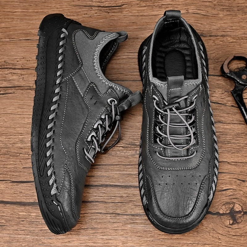 Handgenähte Frühlings-/Herbst-Sneaker für Herren – Bild 3 | LuxeStyle