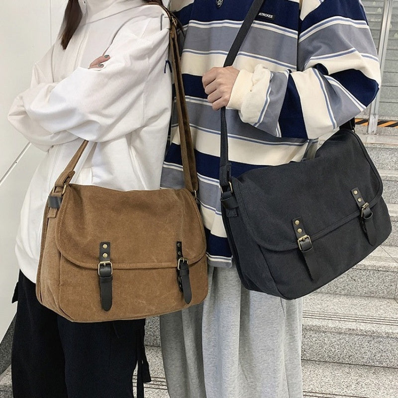 Retro Canvas Rucksack für Männer – Bild 5 | LuxeStyle