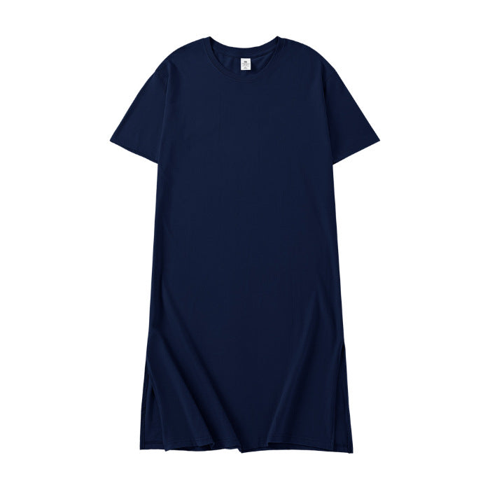 Lässiges Split-Kleid für Damen