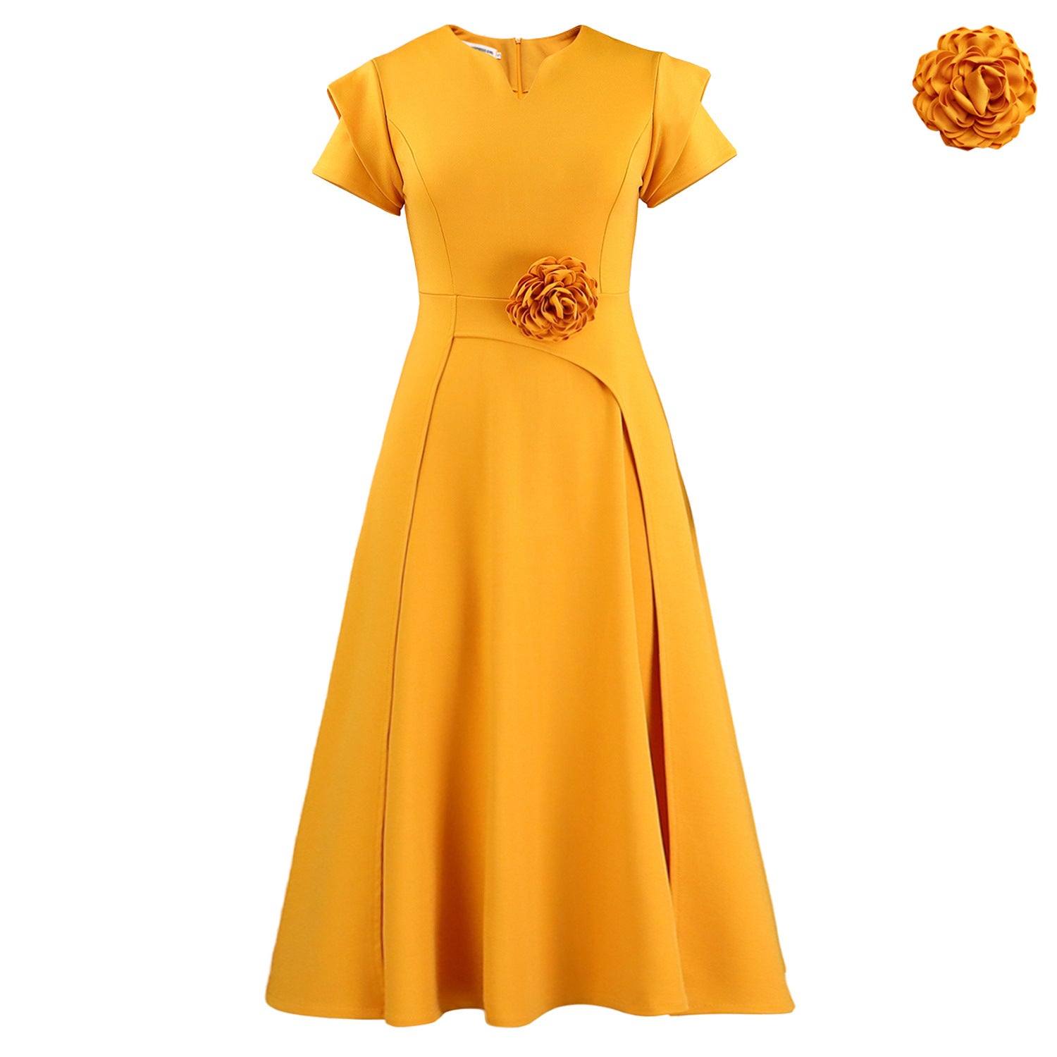 Elegantes Sommerkleid mit Blumenmuster