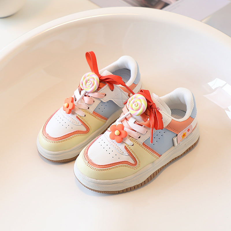 Kinder-Freizeit-Rutschschuhe in Farbverlauf