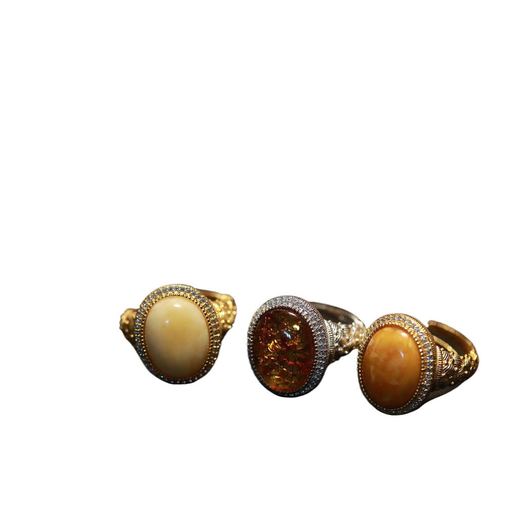 Verstellbarer Ring im Natur-Stil – Bild 4 | LuxeStyle
