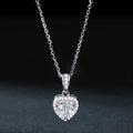 S925 Silber-Halskette «Éclat» mit 1 Karat Moissanite – LuxeStyle