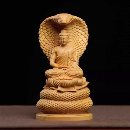 Schlangen-Buddha-Statue
