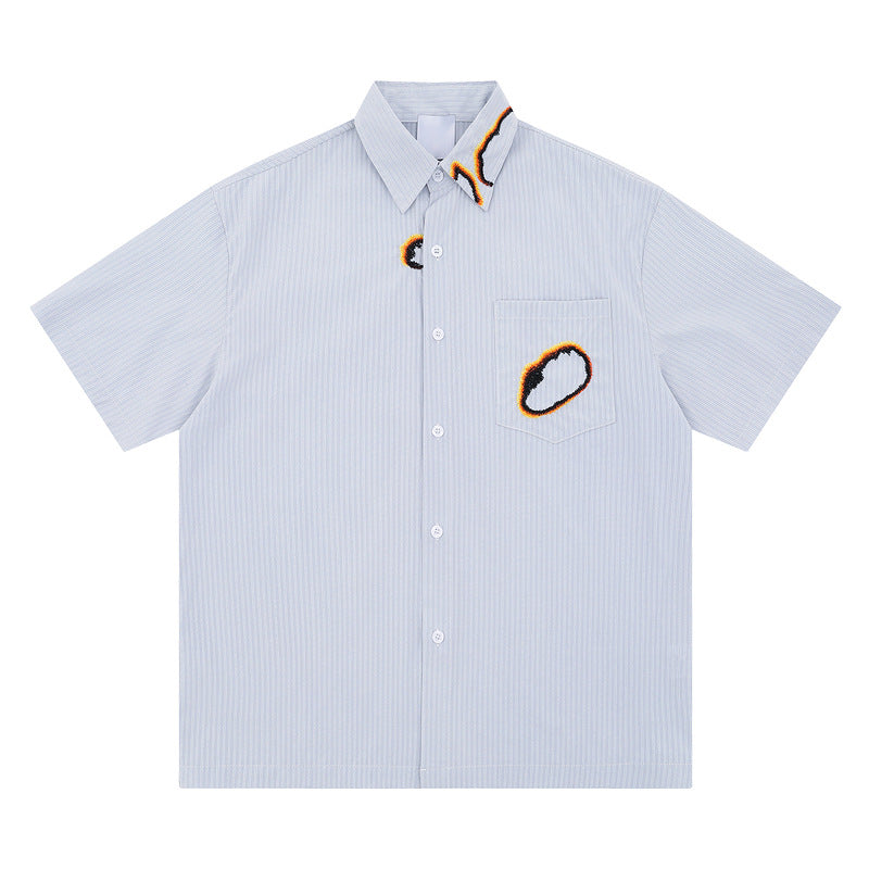 Grosszügiges Raw-Hem-Shirt – Bild 5 | LuxeStyle