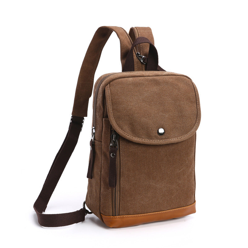 Freizeit Canvas Umhängetasche für Herren | LuxeStyle