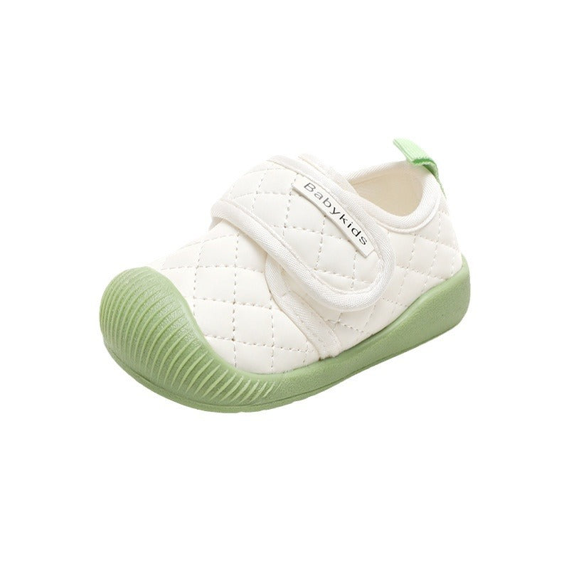 Lauflernschuhe für Mädchen mit Klettverschluss und weicher Sohle