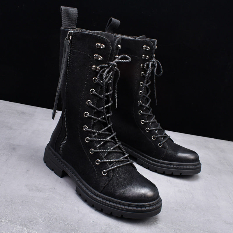 Herren-Cowboystiefel mit runder Zehenpartie – Bild 6 | LuxeStyle