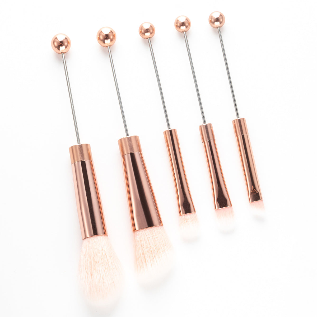 5 Make-up Pinsel mit Metallgriff – Bild 9 | LuxeStyle