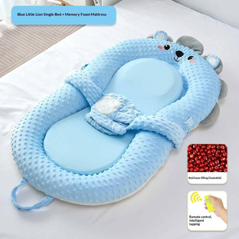 Neigbare Baby-Schlafunterlage mit Tiermotiven