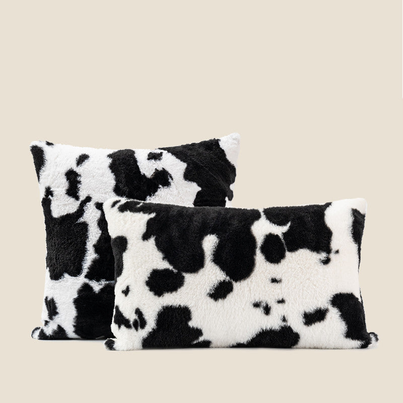 Kuhfell-Muster Samt-Kissen – Bild 3 | LuxeStyle