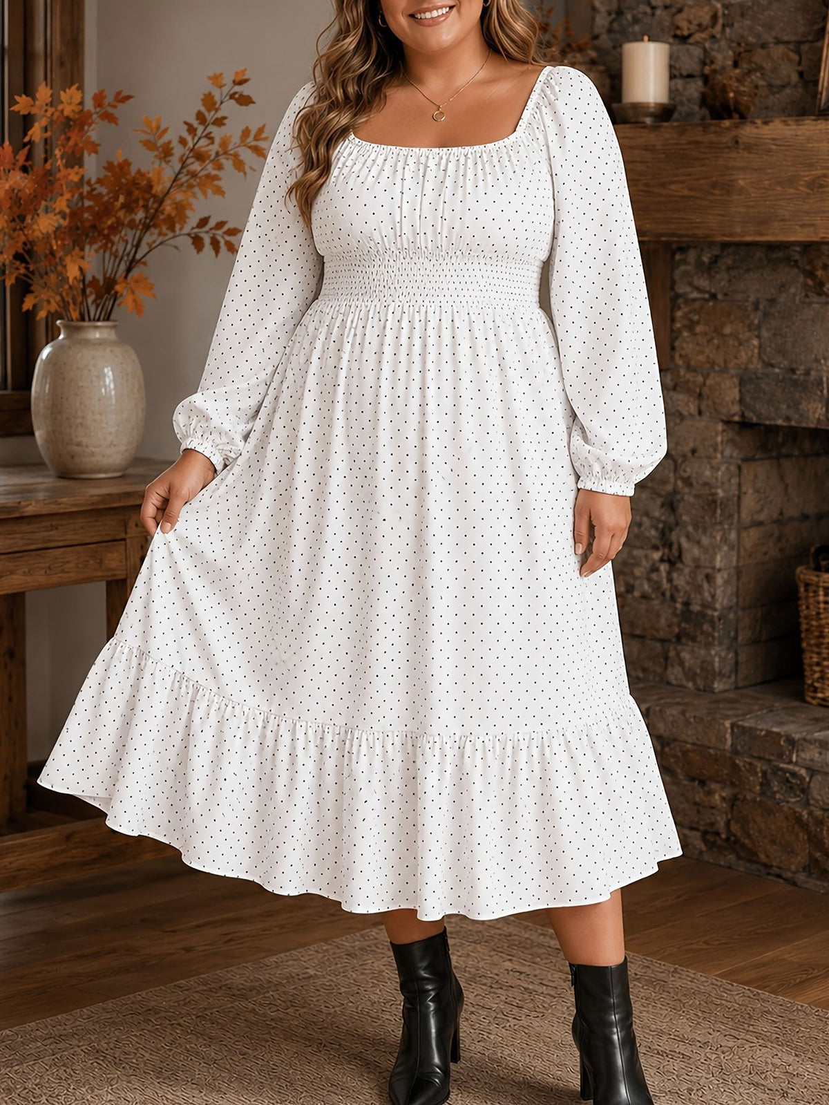 Polka-dot-Lockenrock – Bild 1 | LuxeStyle