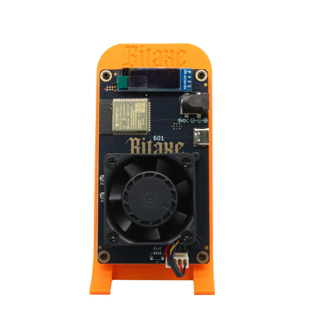 Bitaxe Gamma BTC Solo Mining Rig – Ansicht 2