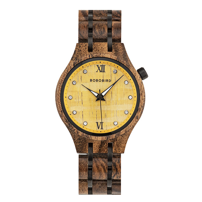 Holz-Armbanduhr für Jugend & Business | LuxeStyle