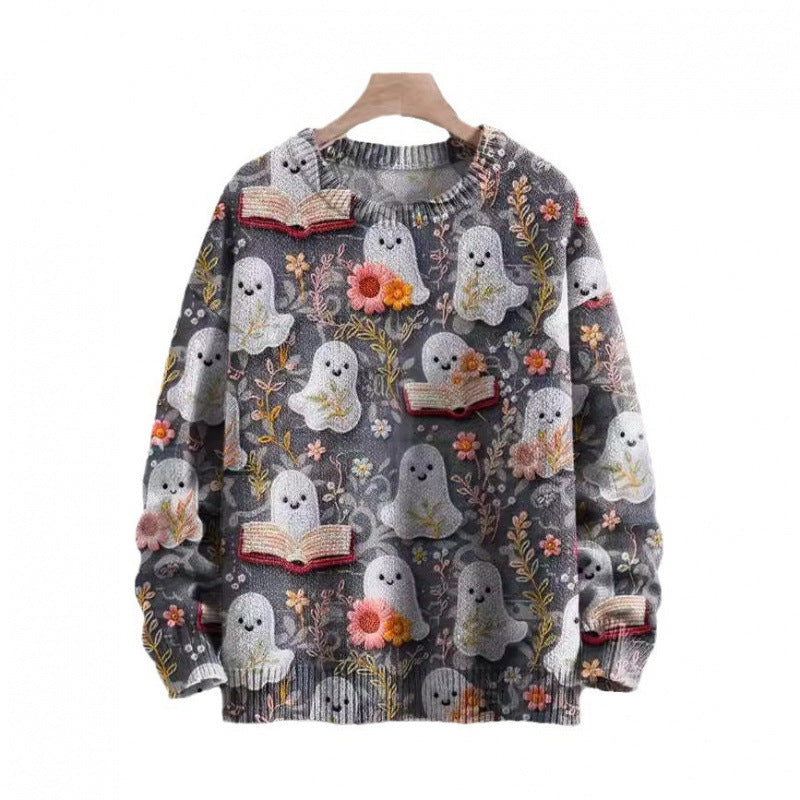 Herren-Sweatshirt mit Rundhals und Digitaldruck – Bild 2 | LuxeStyle