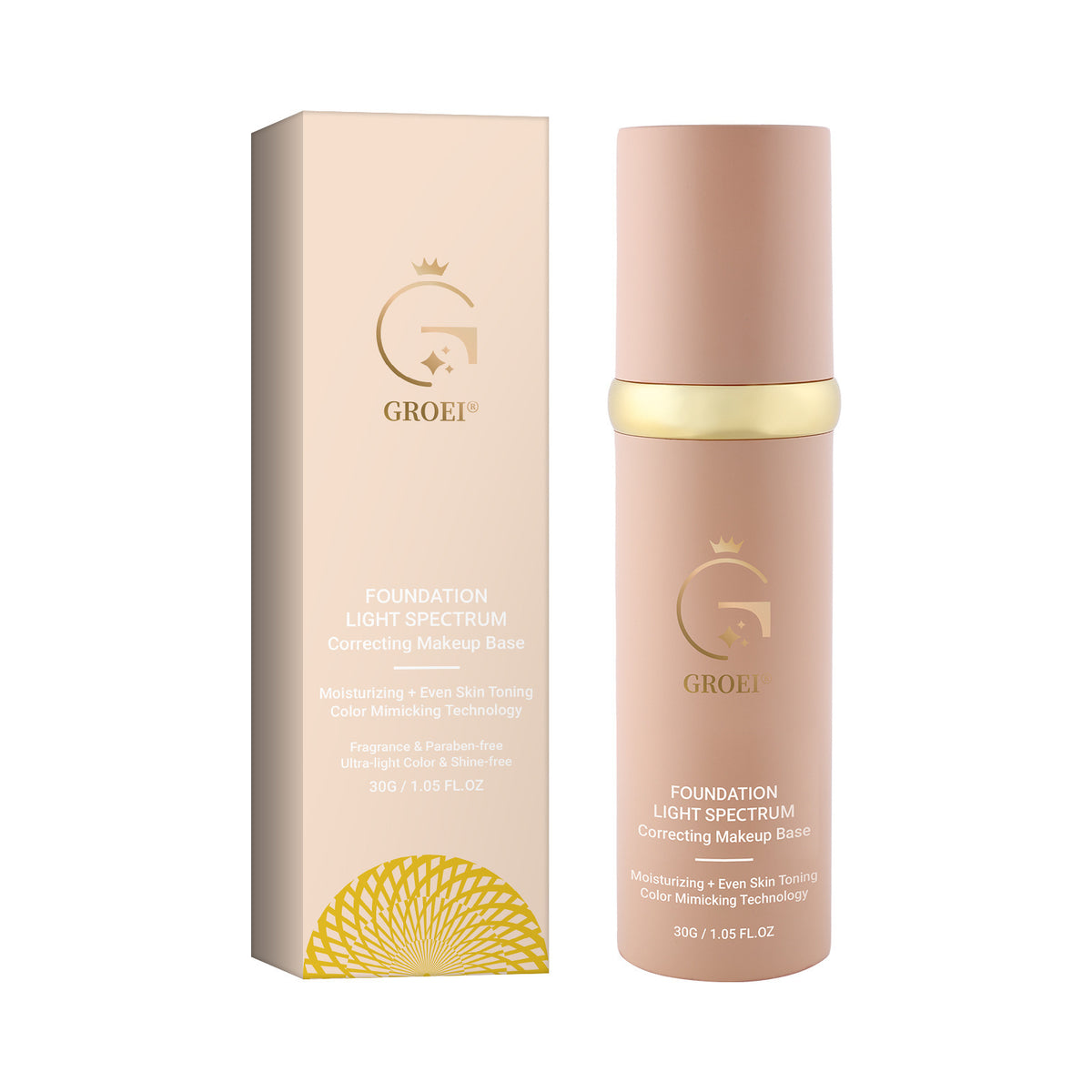 Concealer und Feuchtigkeitsfoundation 30 ml | LuxeStyle