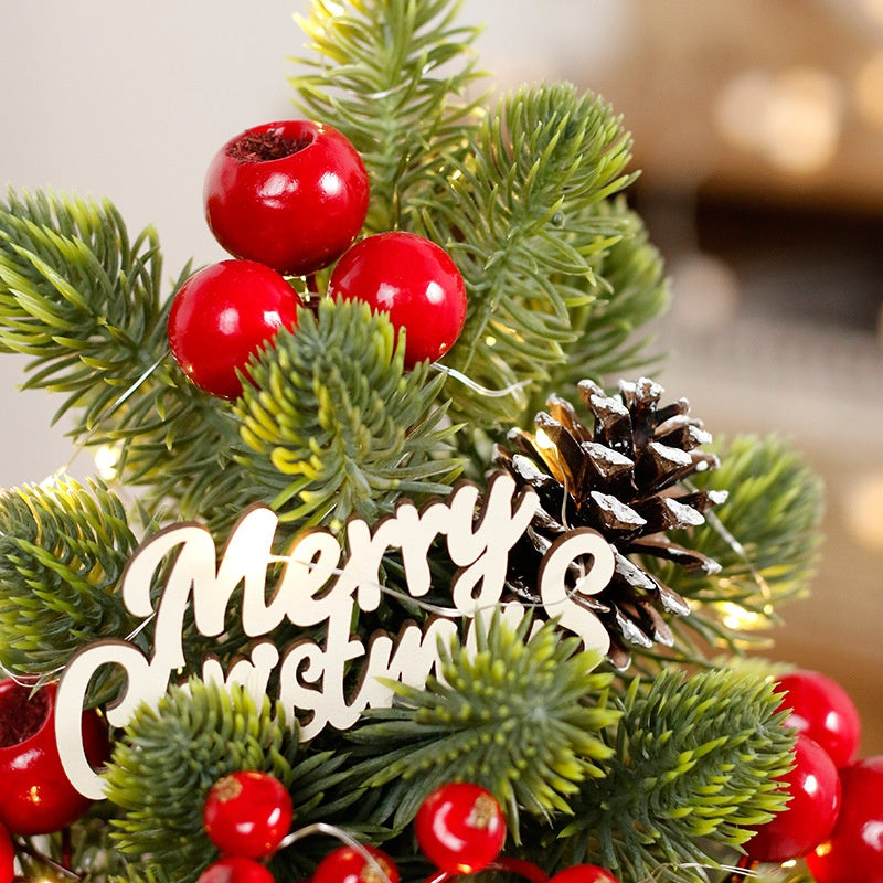 Weihnachtsbaum mit LED-Zapfen – Bild 4 | LuxeStyle