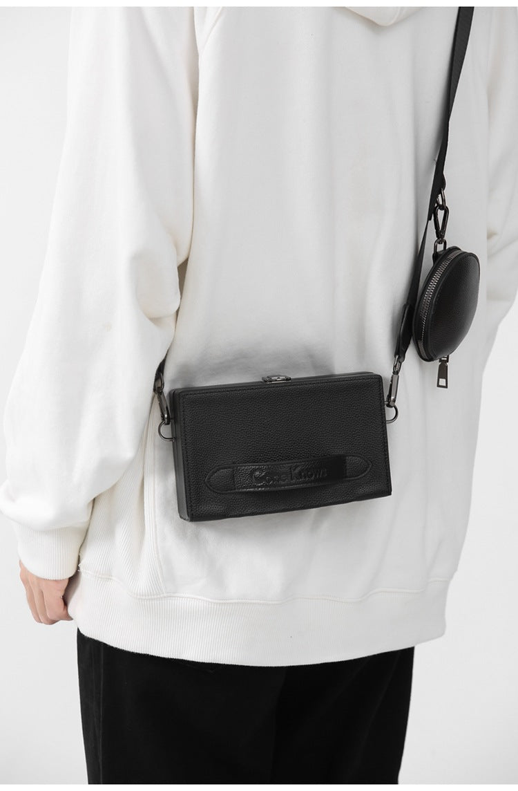 Herren Umhängetasche mit Münzbeutel | LuxeStyle