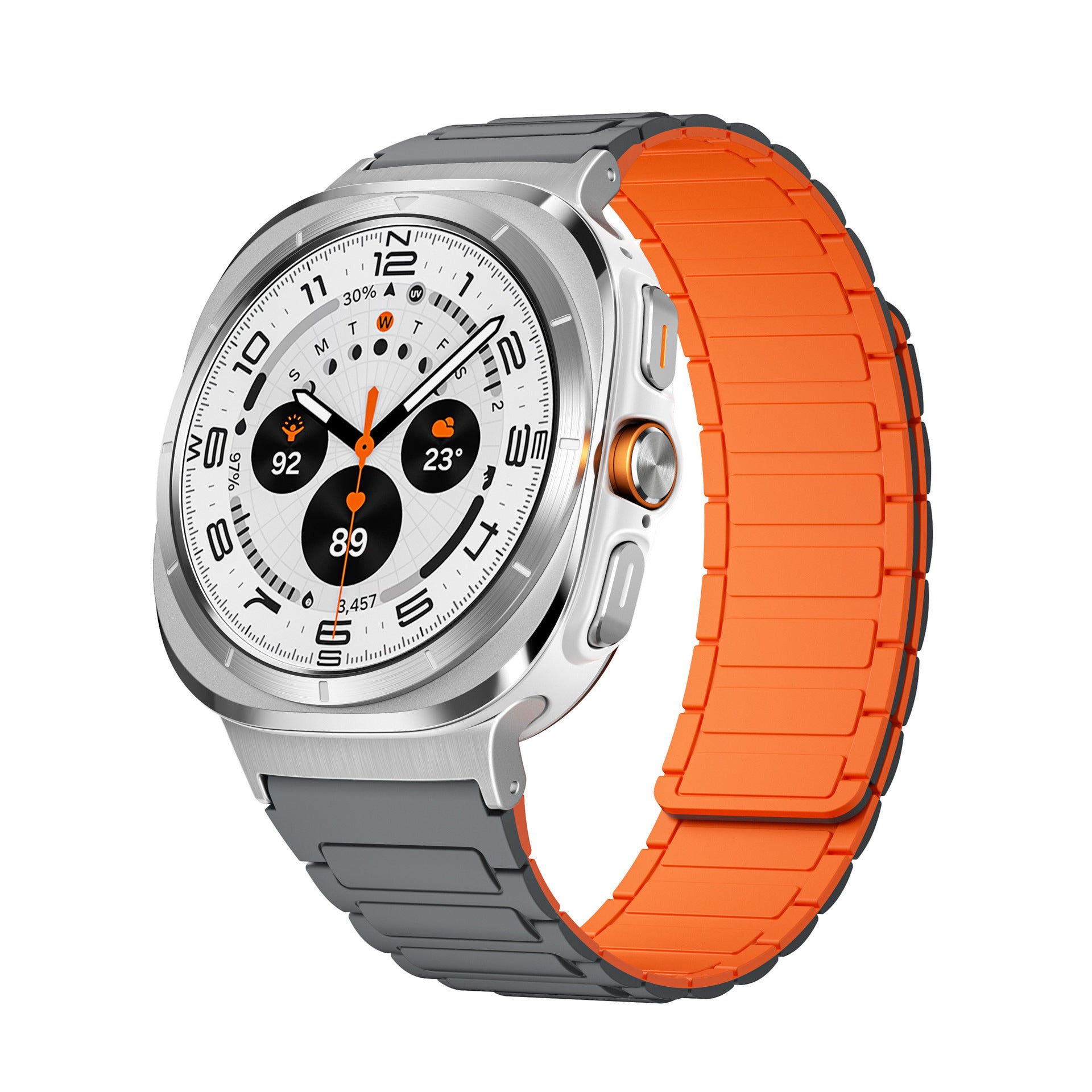 Magnetisches Silikonarmband für Samsung Watch Ultra