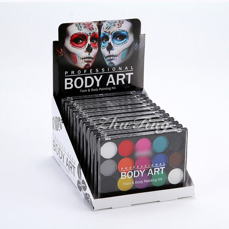 15 Farben Bodypainting-Palette – Bild 3 | LuxeStyle