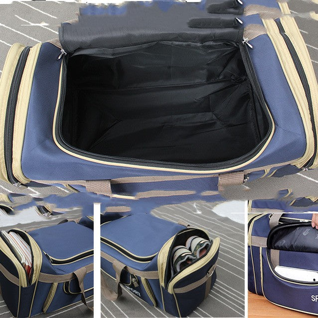 Grosse, robuste Reisetasche aus Oxford-Stoff – Bild 5 | LuxeStyle