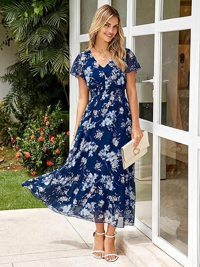 Chic Damen-Strandresort-Dress