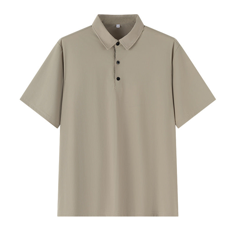 Herren Poloshirt aus Eisseide – Bild 5 | LuxeStyle