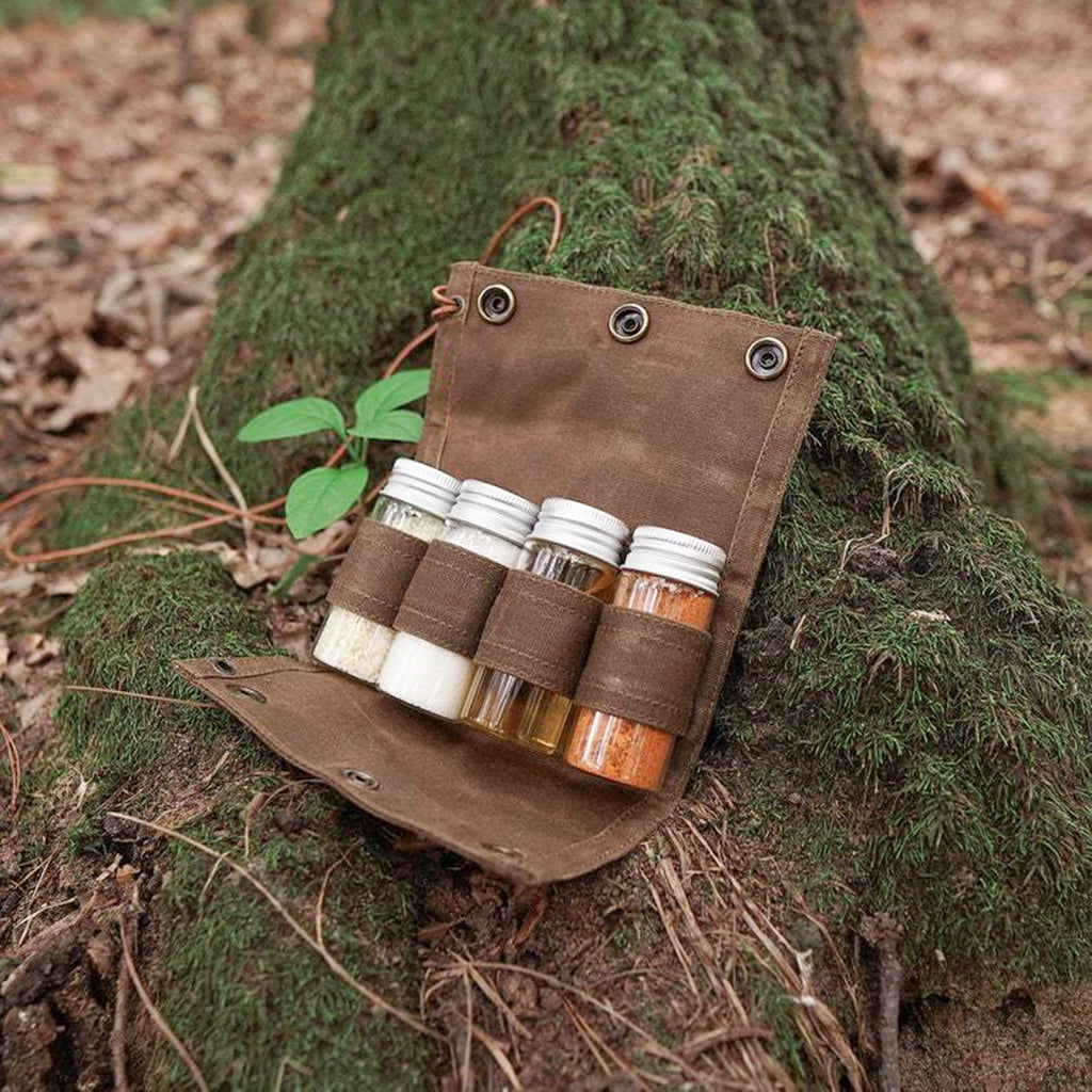 Picknick Besteck-Set mit Gewürz-Aufbewahrung – Bild 3 | LuxeStyle