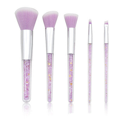 5 Transparenz-Hand-Makeup-Bürsten – Bild 3 | LuxeStyle