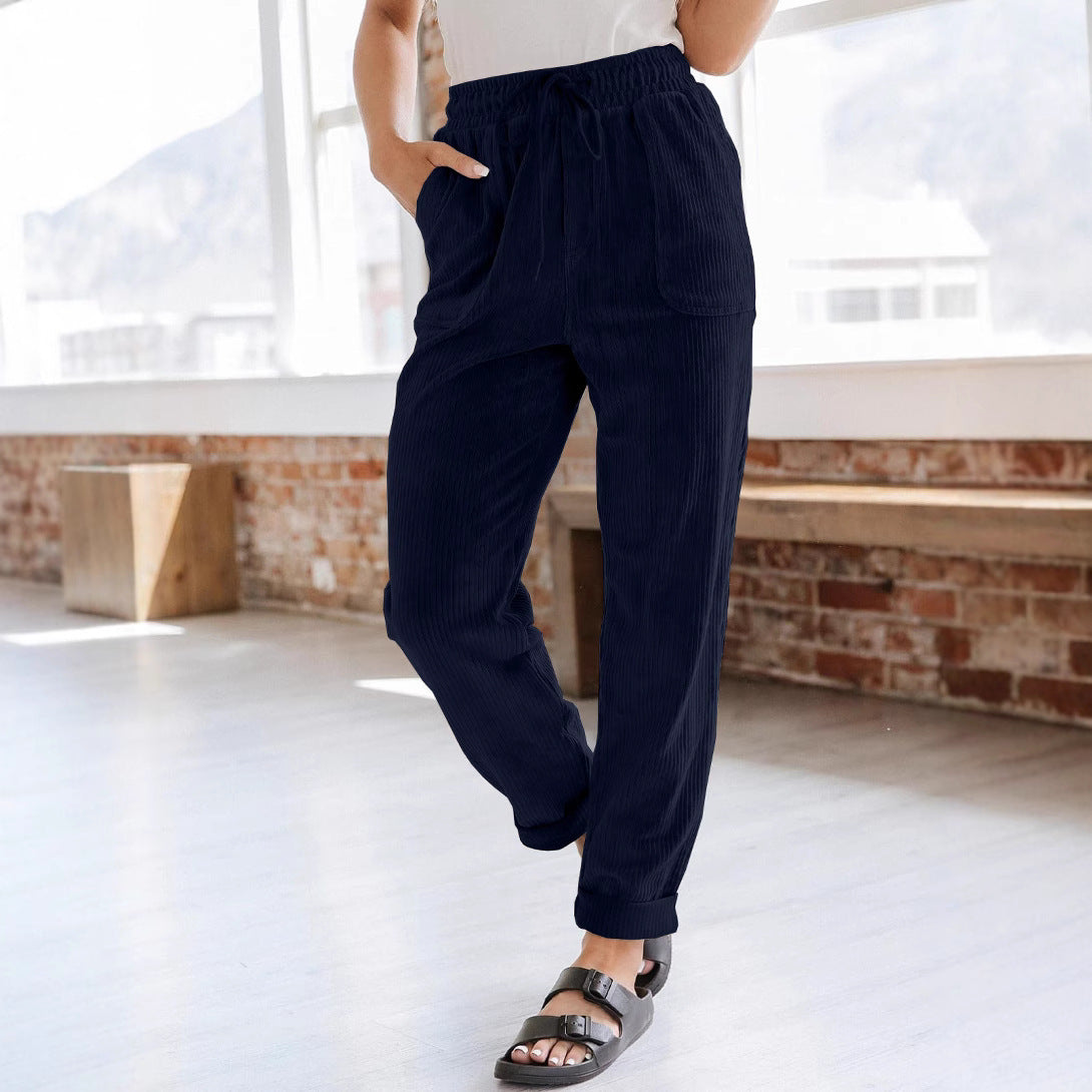 Cords Hose Damen, weiter Schnitt