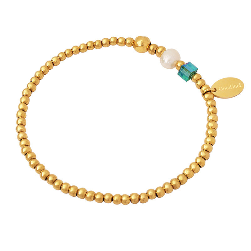 Armband Süsswasserperlen Patchwork – Bild 5 | LuxeStyle