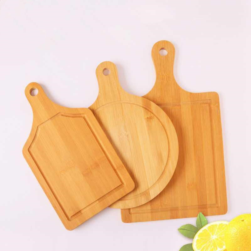 Bambus-Pizzaschneidebrett 33x18 cm – Bild 3 | LuxeStyle