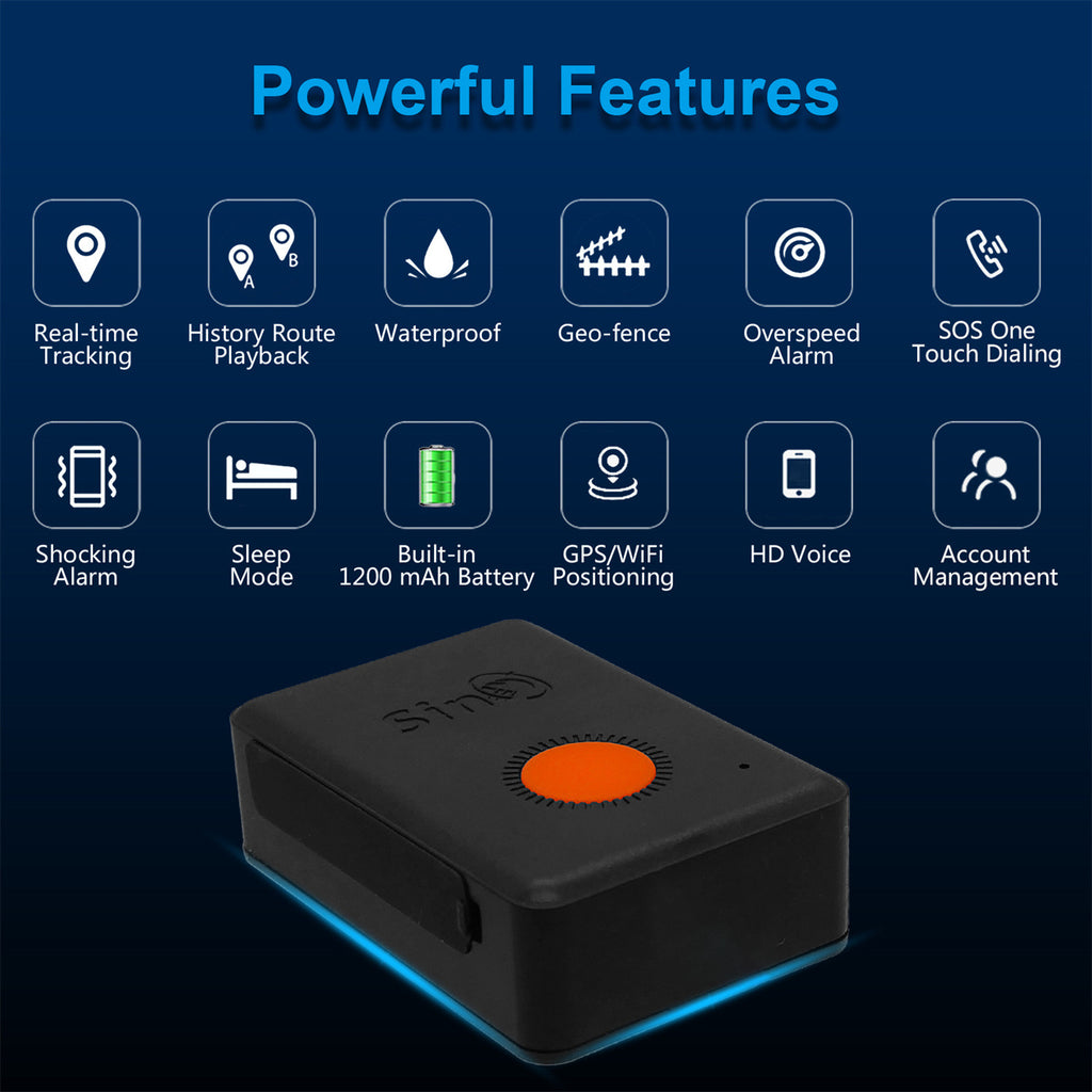 GPS-Tracker für Kinder, Senioren und Haustiere