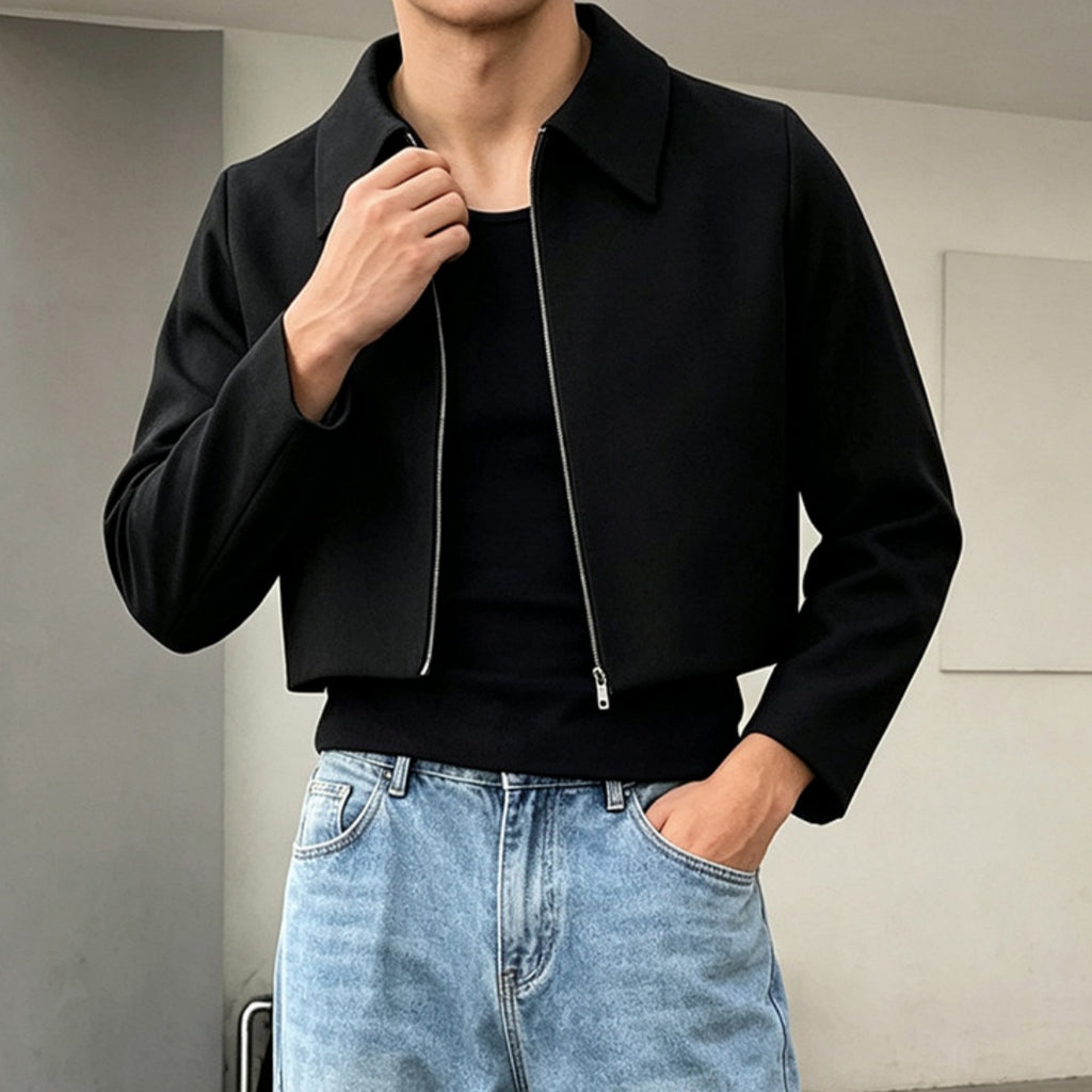 Herren Übergangsjacke mit Reissverschluss