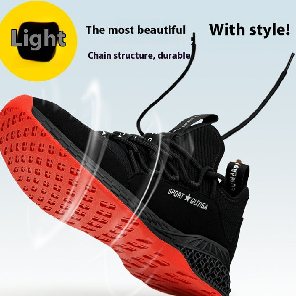 Sicherheitsschuhe Low-Cut mit Stahlkappe – Bild 4 | LuxeStyle