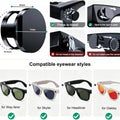 LED-Abdeckung für Brille mit Sichtschutz
