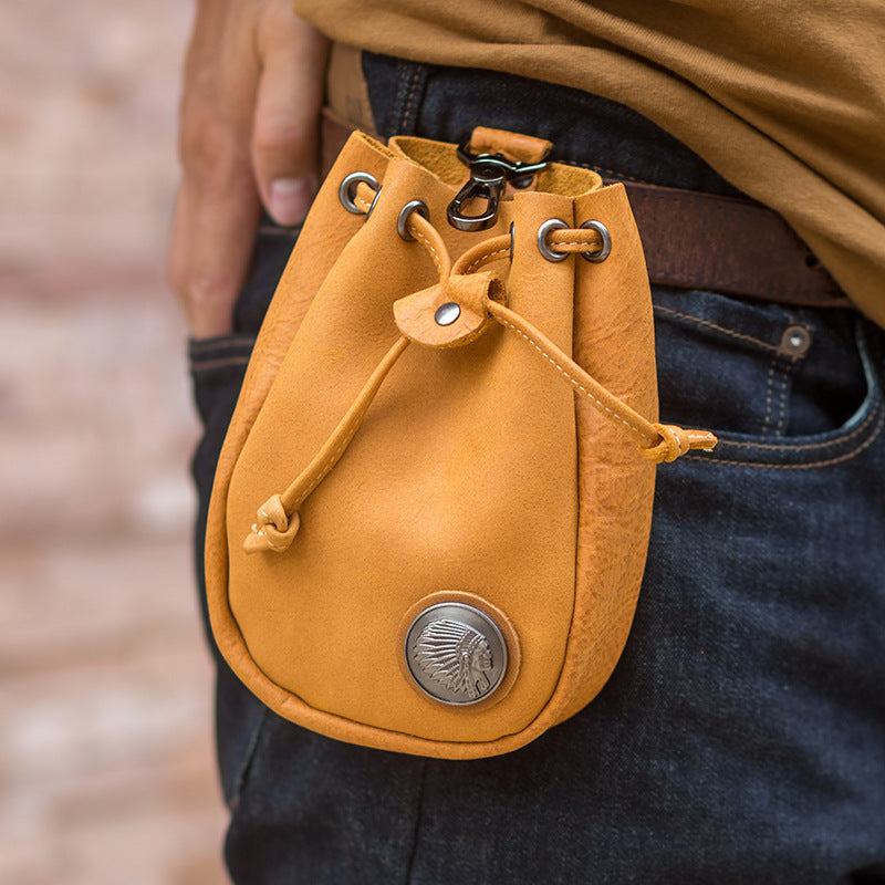 Vintage Bauchtasche aus Rindsleder – Bild 4 | LuxeStyle