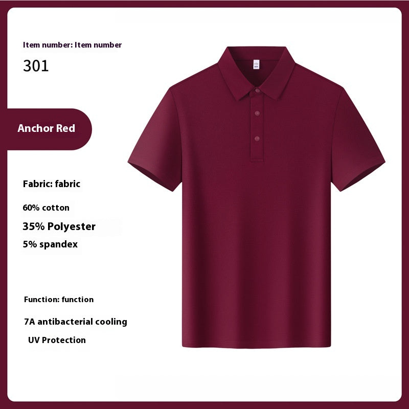 Polo-Shirt Baumwoll-Mix mit Reverskragen – Bild 13 | LuxeStyle