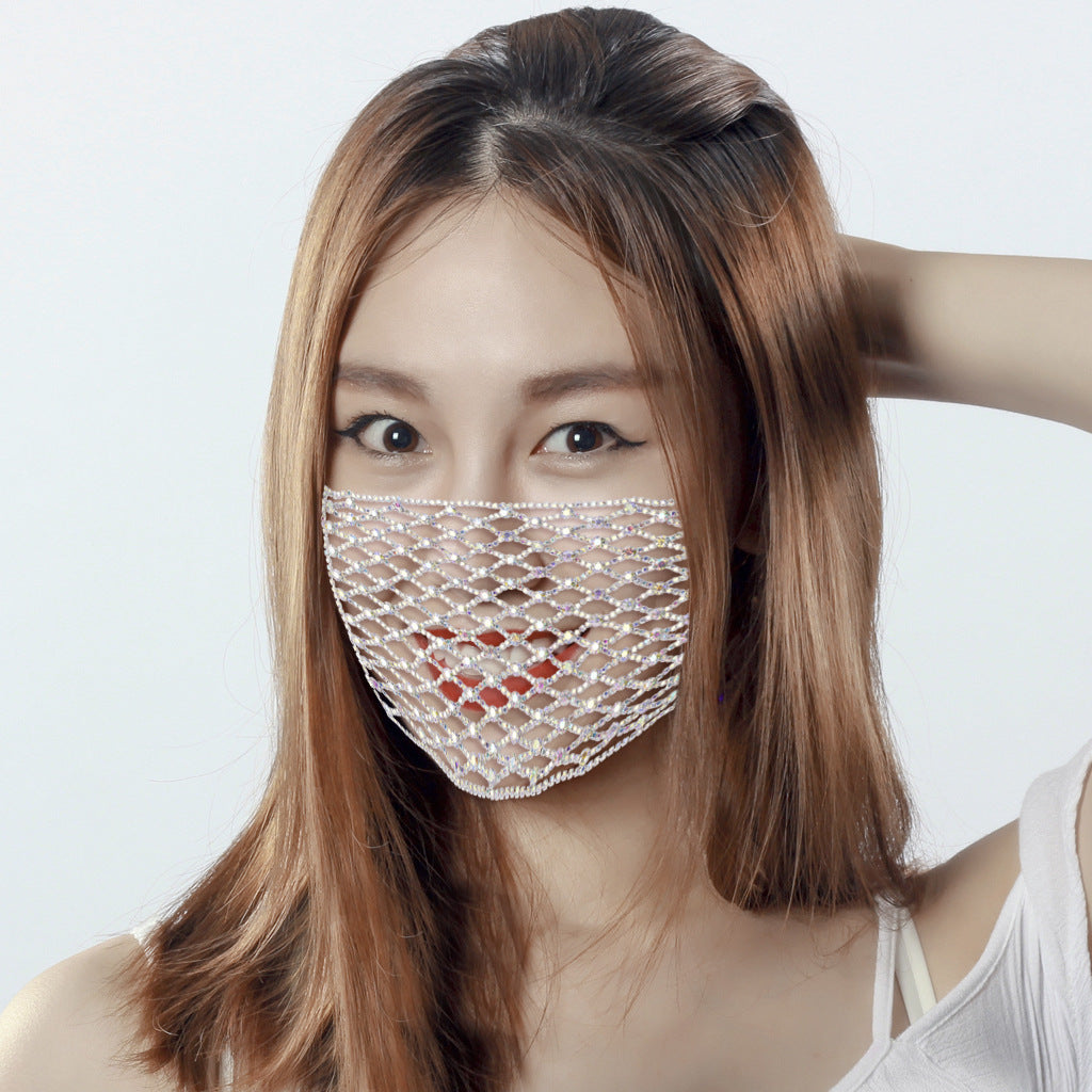 Farbiges Diamant-Mask