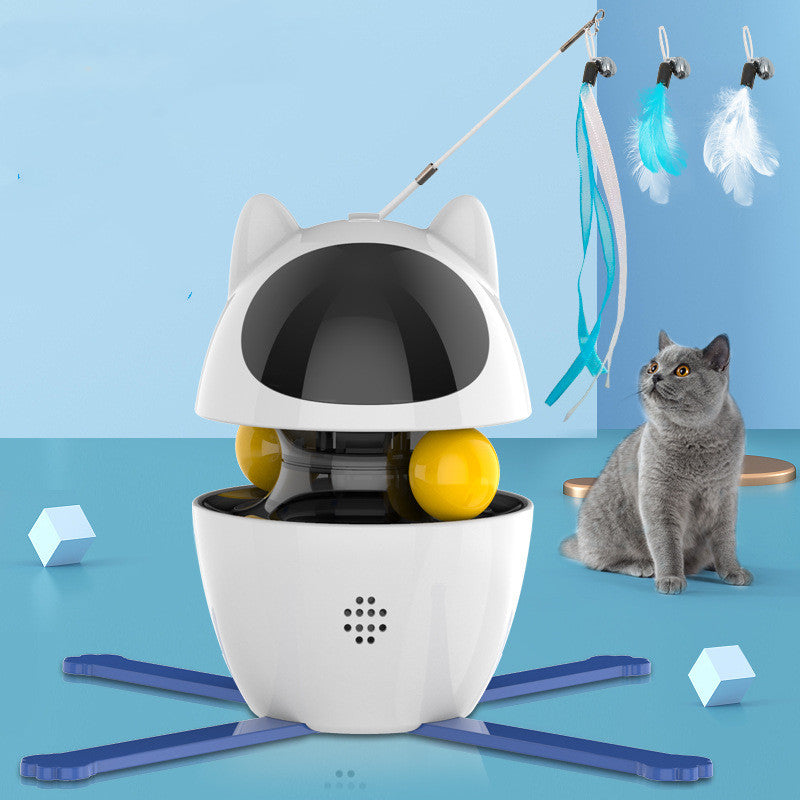 Automatisches Katzenspielzeug mit Ballspender – Bild 3 | LuxeStyle