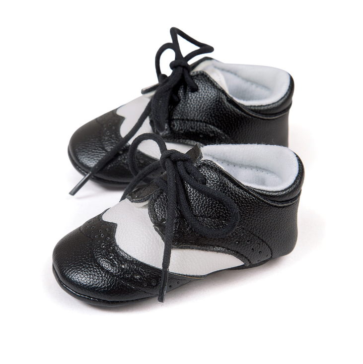 Baby-Lauflernschuhe aus weichem Kunstleder