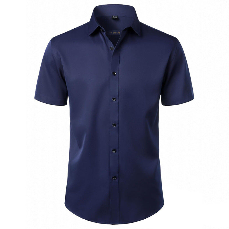 Unifarbener Stretch-Cardigan für Herren – Bild 7 | LuxeStyle