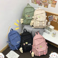 Grosser Nylon-Rucksack für Schule | LuxeStyle